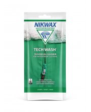 Nikwax Tech Wash 100ml Pouch at JTS Biker Clothing